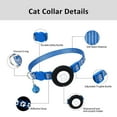 thumbnail image 3 of Col Anti-Perdu avec Support Compatible, Taille Adaptable Col Réfléchissant en Nylon pour Chats et Chiens, Imperméable et Antichoc, 3 of 8