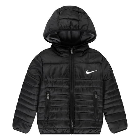 Baby & Toddler Boys Nike Midweight Water Resistant Jacket Color: Black Size: 24 MONTHS