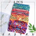 thumbnail image 2 of African Headbands Boho Knotted Hairbands Stretch Wide Head Wraps Elastic Yoga, 2 of 5