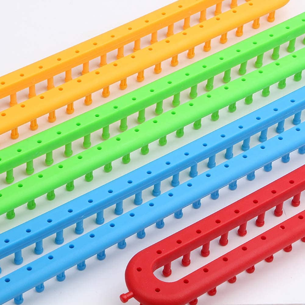 Long Knitting Loom Set Knitting Board Weave Loom for Knitting and Crochet Project Four-Piece Set
