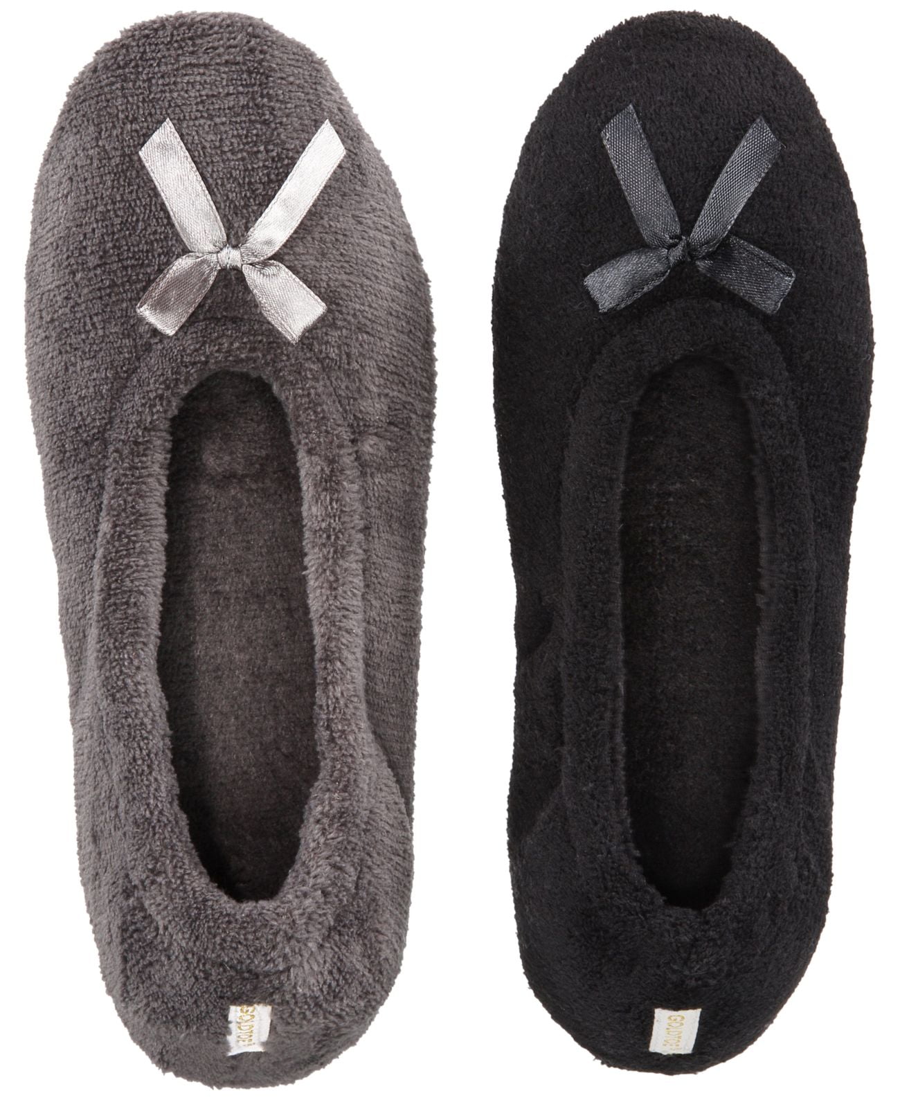 grey ballerina slippers