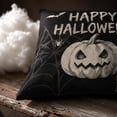 thumbnail image 6 of Fall Pillow Covers Halloween Fall Decorations Waterproof Sofa Couch Pillow Covers Square Summer Pillow Covers 18x18 for Farmhouse Thanksgiving Pumpkin Decorative Throw Pillow Covers Cushion Cases, 6 of 7