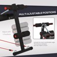 thumbnail image 4 of CoSoTower Foldable Sit Up Bench Core Workout for Home Gym Black, 4 of 7