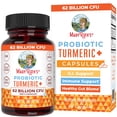 thumbnail image 3 of (3 pack) MaryRuth's Probiotic Turmeric+ Capsules Vegan Dairy-Free Adults 60 Count, 3 of 10