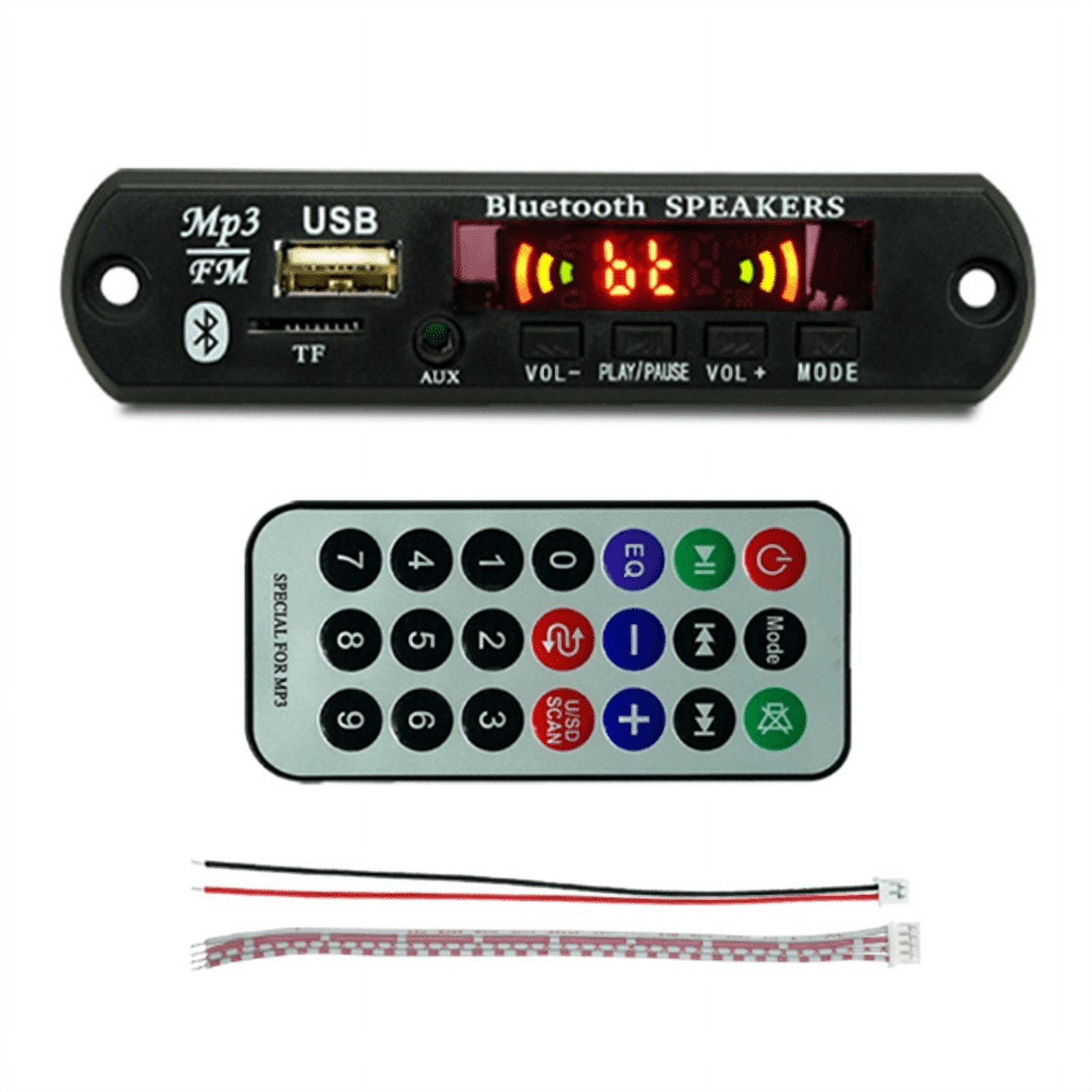 Bluetooth Mp3 Player Kit USB, FM, AUX, BT Audio Circuit Module