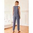 thumbnail image 5 of Fantaslook Womens Pajamas Sets V Neck Tank Tops and Long Pants Two Piece Lounge Sets Summer Oufits Loungewear, 5 of 9