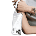 thumbnail image 1 of Case Compatible with iPhone 17 with Anti-Smudge, Wrist Strap, Secure Grip, Protective Cover, Trendy Accessory, Sleek Design, Premium Finish, suitable for gadget lovers, tech enthusiasts, 1 of 5