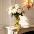 thumbnail image 2 of Self-Adhesive Rhinestone Strips Yellow 35.4 X 0.8 in Set of 2 Resin Decorative Trim, 2 of 6