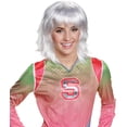 thumbnail image 2 of Disguise Zombies Addison Platinum White Halloween Costume Wig, for Child, 2 of 2