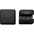 thumbnail image 1 of Protection Force 3/4" 19mm (Pack of 25) Square OD Tubing Plastic Insert Plug, Tubing Post End Cap, Chair Glide, 1 of 1
