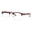 Tortoise Gold, variant on PASTL Heritage Browline Glasses Clear Lens UV400 Classic Horn Rimmed Black Gold