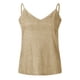 thumbnail image 4 of Pntutb Mujeres Glitter Strappy Tank tops Ladies Sexy Cami Swing Vest Clubwear Pntutb Pntutb-4942, 4 of 8