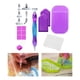 thumbnail image 3 of Herramientas y accesorios de pintura de arte de diamante, bolígrafo de punta, puntas de bolígrafo de metal, caja de almacenamiento, organizador, punto Bolígrafo Morado Macarena Pluma de pintura de diamante, 3 of 7