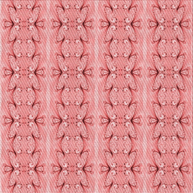 Ahgly Company Tapis d'Intérieur Lavable en Machine Carré Transitionnel Rose Pastel, 4 Pieds Carré