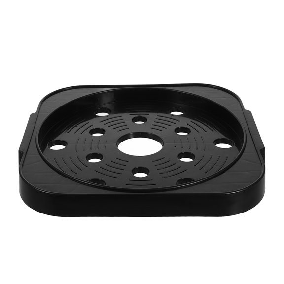 FRCOLOR Gas Cylinder Base Tray Propane Tank Holder Convenient Gas Tank Stand Cylinder Holder Trays Gas Tank Base Plate Storage Can Trays