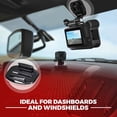 thumbnail image 2 of Nordic Flash Waterproof Adhesive Mounts, Curved and Flat with 3M Pads, for GoPro Cameras, Black, 6-Pack, 2 of 8