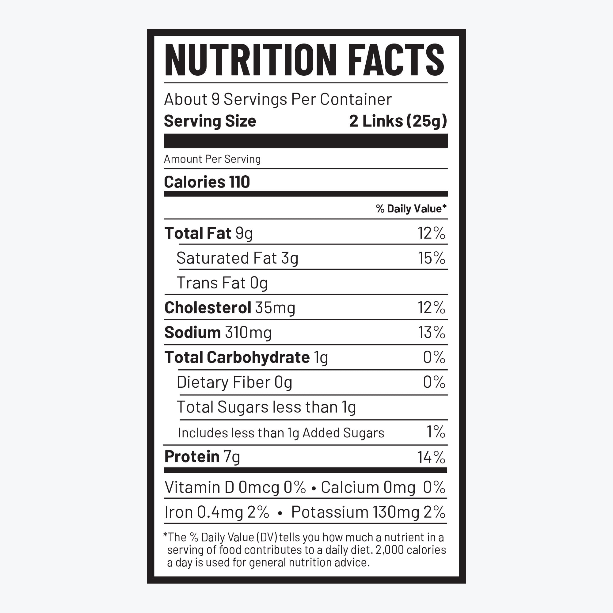 Duke's Pork Hatch Green Chile Smoked Shorty Sausages, 7g Protein Per Serving, 7.5 oz.