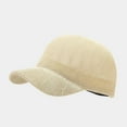 thumbnail image 2 of MKKAS Women's Straw Baseball Cap Hat Natural Beachy Bohemian Woven Paper Straw Breathable Adjustable Hat for Summer Sun Protection, Beige, Baseball Cap Hat, Women's, Straw, 2 of 7