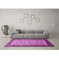 thumbnail image 3 of Ahgly Company Indoor Rectangle Persian Purple Traditional Area Rugs, 6' x 9', 3 of 4