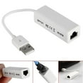 thumbnail image 1 of USB 2.0 to Ethernet RJ45 Internet Lan 10/100Mbps Network Converter Adapter Cable, 1 of 6
