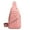 Pink, variant on Adult Adjustable Straps Nylon Cross Body Bag in Blue, 1-Piece