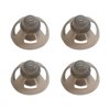 Engage Comfortable Hearing Aid Tulip Domes Ear Tips - Size Medium (Pack of 4)