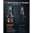 thumbnail image 2 of Bombillas antiniebla FITMOTORS H13/9008, 80 W, 16000 lúmenes, 6500 K, 2 of 7