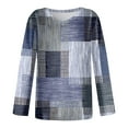 thumbnail image 4 of Womens T Shirts Casual Long Sleeve V Neck Shirts Lightweight Swea Fashion Tunic Tops Tshirts, 4 of 5