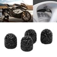 thumbnail image 4 of Bling Valve Stem , Simple Installation Rhinestone Attractive Wheel Tire Valve Cover  For Car For Motorcycle Silver,Black,Pink,Red, 4 of 8