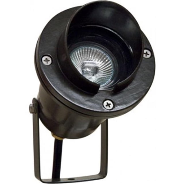 Dabmar Lighting LV109-LED3-B 3W & 12V LED MR16 Hooded Spot Light with Yoke - Black