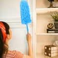 thumbnail image 3 of OULII Tool Blue Microfiber Dust Cleaner Duster 1Set, 3 of 4