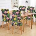 thumbnail image 2 of Yayeee 4 Pack Dining Chair Covers Stretch Parson Chairs Slipcovers Seat Protector, Flamingo Pattern, 2 of 6