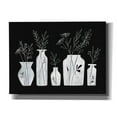 thumbnail image 1 of Epic Graffiti 'White Line Floral Vases' by Rachel Nieman, Canvas Wall Art, 16"x12", 1 of 2