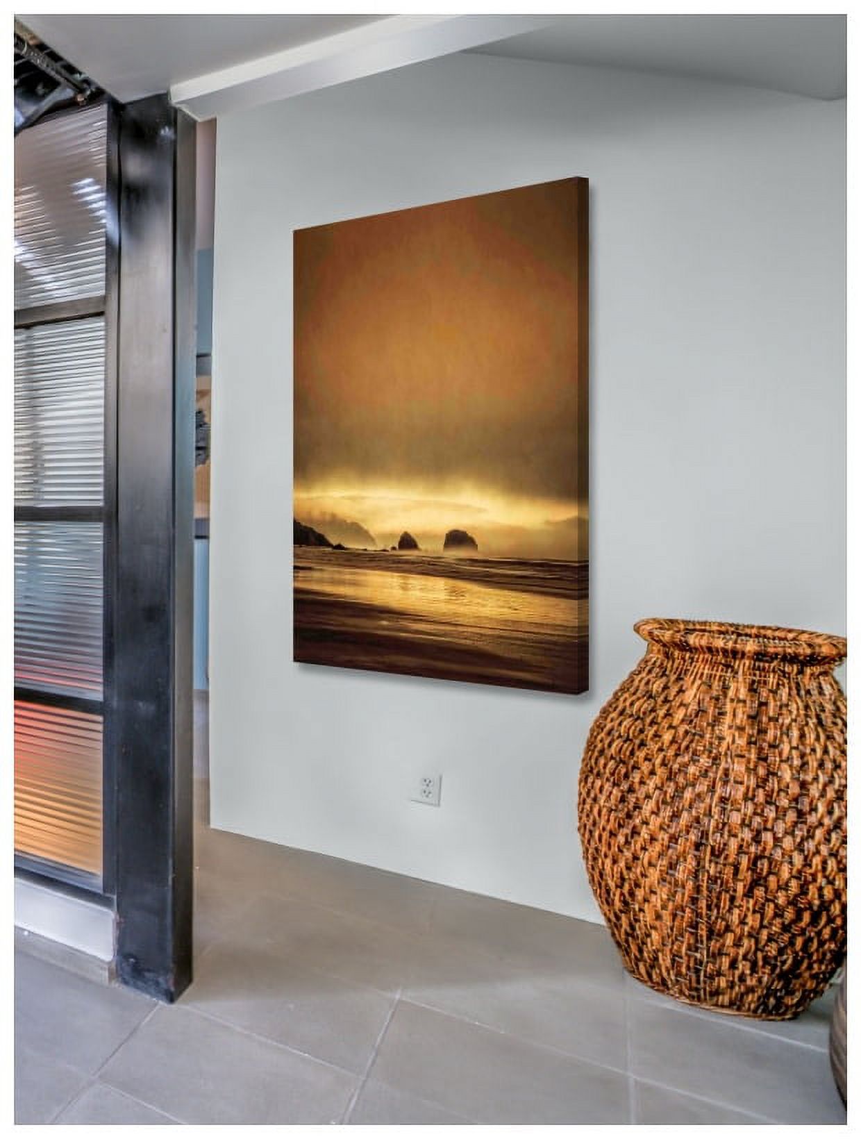 Marmont Hill "Lone Tree at Sunset" Painting Print on Canvas