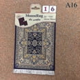 thumbnail image 1 of Rectangular Persian Mini Rug Woven Rug Mouse Pad Carpet Tassel Mat Best Gift, 1 of 4
