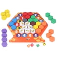 thumbnail image 1 of Rompecabezas De Bloques De Abeja, Juego De Mesa Lindo Juguete Educativo Juego De Rompecabezas De Panales Colorido Para Fiesta De Vacaciones Para Niños De 3 Años ANGGREK Otros, 1 of 8