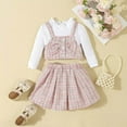 Newborn Girl Clothes Sets Fashion Sweet Style Skirt Set Solid
