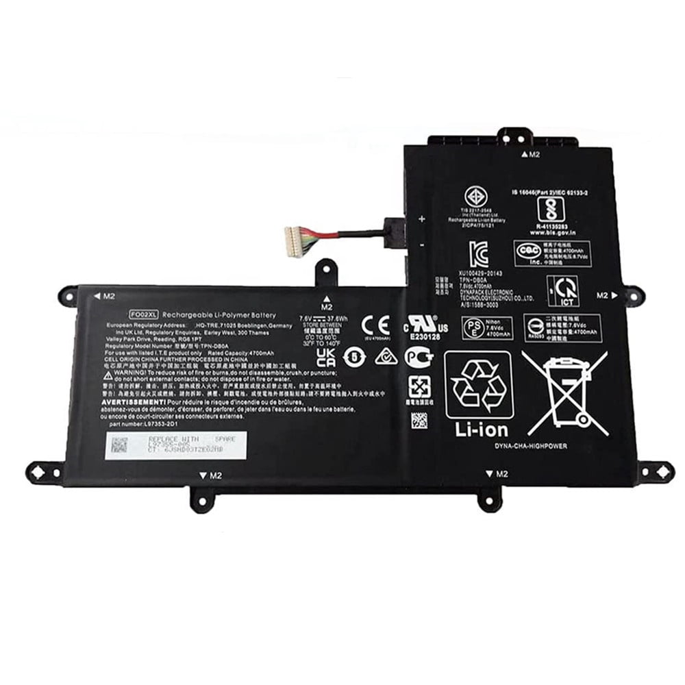 PO02XL Laptop Battery Replacement For HP Stream 11 Series - 7.6V 37Wh