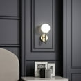thumbnail image 5 of Ozarke Nordic Luxury Wall Light, Contemporary Modern Wall Sconce Warm 3000K - Gold, 5 of 6