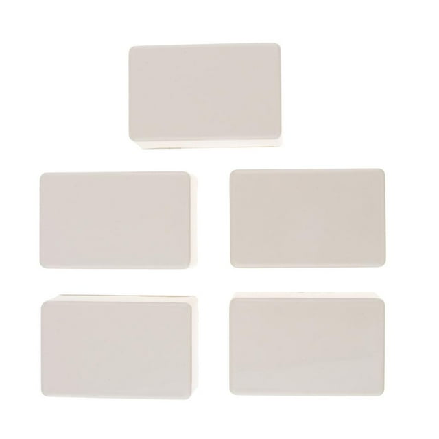 5xPlastic Cubierta Impermeable Proyecto Caja de Caja de Instrumentos Electrónicos Caja Sunnimix Caso de proyecto electrónico