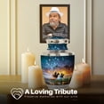 thumbnail image 4 of Yatskia Playing Horse Polo Large Funeral Burial Urns for Human Ashes Adult Mother and Father, Little Cremation Keepsake Urn for Ashes Adult Male, (Tasty 10 Inch and 3 Inch), 4 of 8