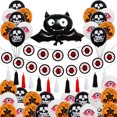thumbnail image 1 of Parodia de papel de aluminio de Halloween Decoración de fiesta de calavera engañosa Orname de papel de aluminio Wmkox8yii fhajkh3023, 1 of 1