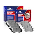 thumbnail image 4 of Front + Rear Ceramic Brake Pads For 2017 2016 2015 2014-2010 Chevy Equinox Terrain, 4 of 6