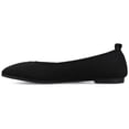thumbnail image 3 of Journee Women's Aria Knitted Round Toe Knit Flats, 3 of 10