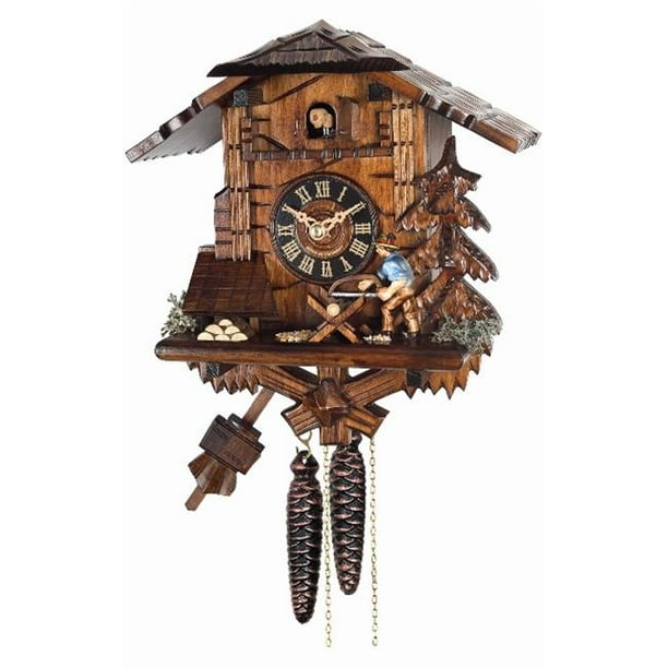 Alexander Taron 4358 Engstler Weight-driven Cuckoo Clock - Full Size
