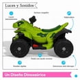thumbnail image 4 of Cuatrimoto Eléctrica Infantil D/ Dinosaurio TEK-1818, 4 of 5