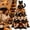 A, variant on DIY Halloween Quilted Fabric Tree Sewing Kit, 7.87" Folded Fabric Christmas Tree Craft Project for Quilters & Beginners, Perfect Tabletop Halloween Decor Gift