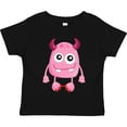thumbnail image 3 of Inktastic Cute Monster, Pink Monster, Funny Monster, Horns Boys or Girls Toddler T-Shirt, 3 of 5