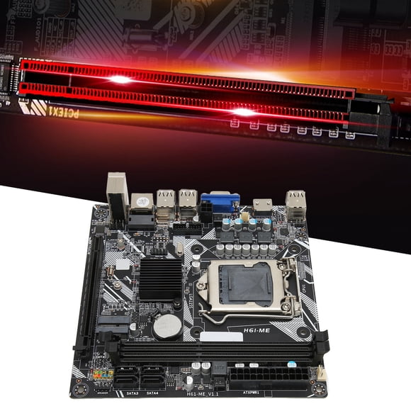 Mini ITX Motherboard, LGA 1155 Dual Channel DDR3 PC Motherboar  For Replacement