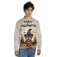 thumbnail image 4 of Happy Halloween Schnauzer Witches Hat Pumpkin Carving All Over Print 3D Baseball Jacket Miniature Schnauzer Dog Lover Bomber Jacket Softball - 02019, 4 of 6